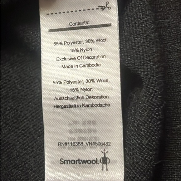 Smartwool Neutral Striped Scoop Neck Lightweight Sweater sz S Soft Wool Blend - Picture 8 of 9